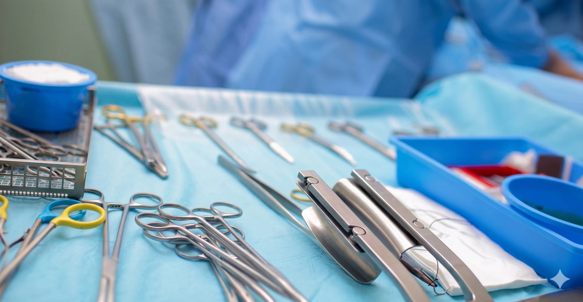 Surgical instruments prepared for theatre